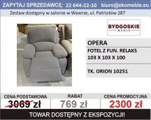 BYDGOSKIE MEBLE - OPERA - FOT. Z FUN. REL. MAN. TK. ORION 10251